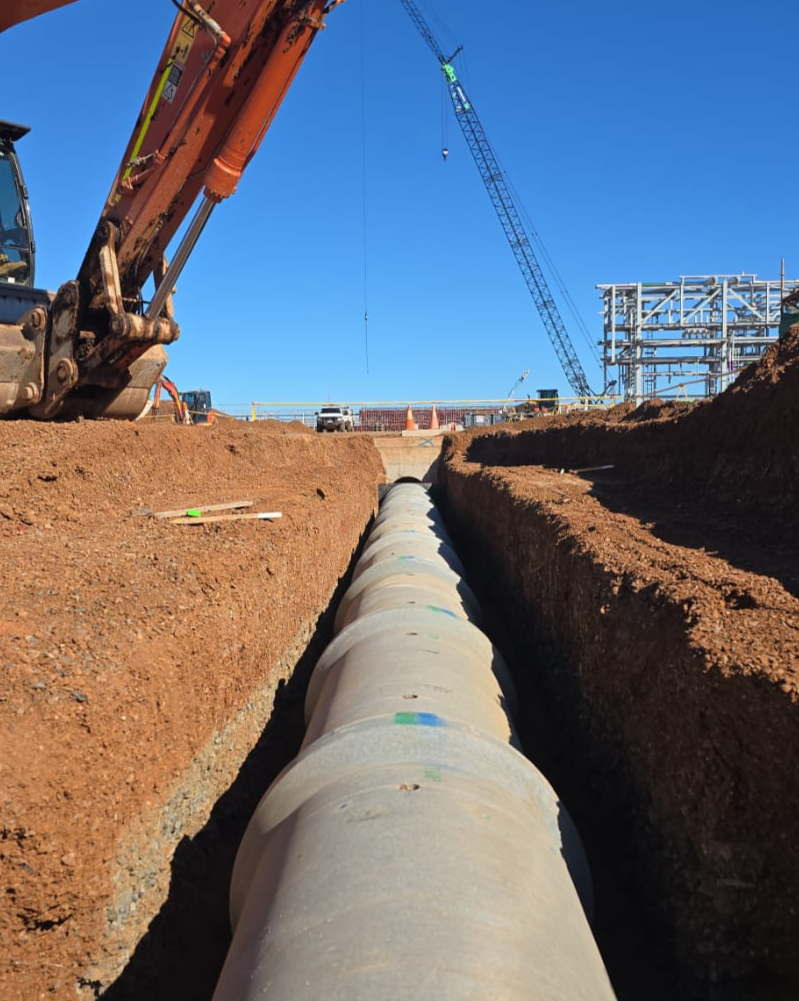 Stormwater drainage installation