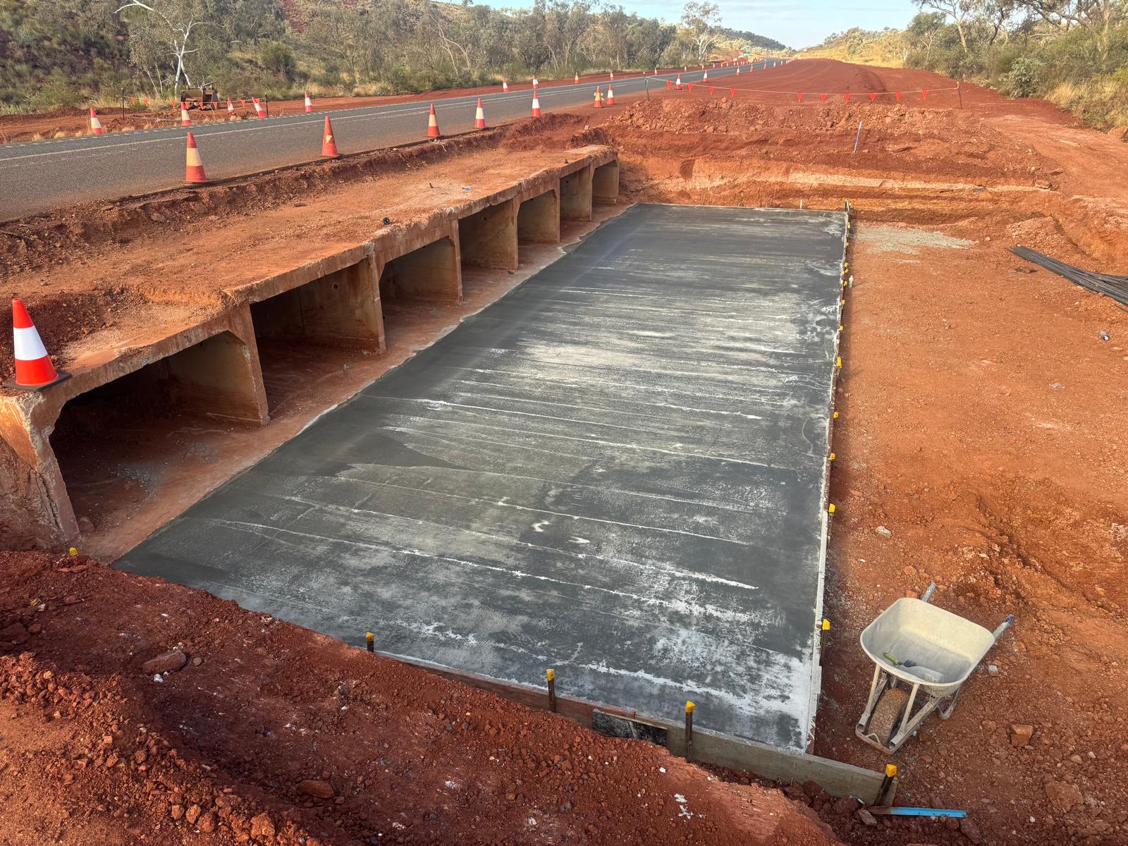 Structural concrete works